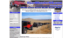 Desktop Screenshot of fourwheelerhb.com